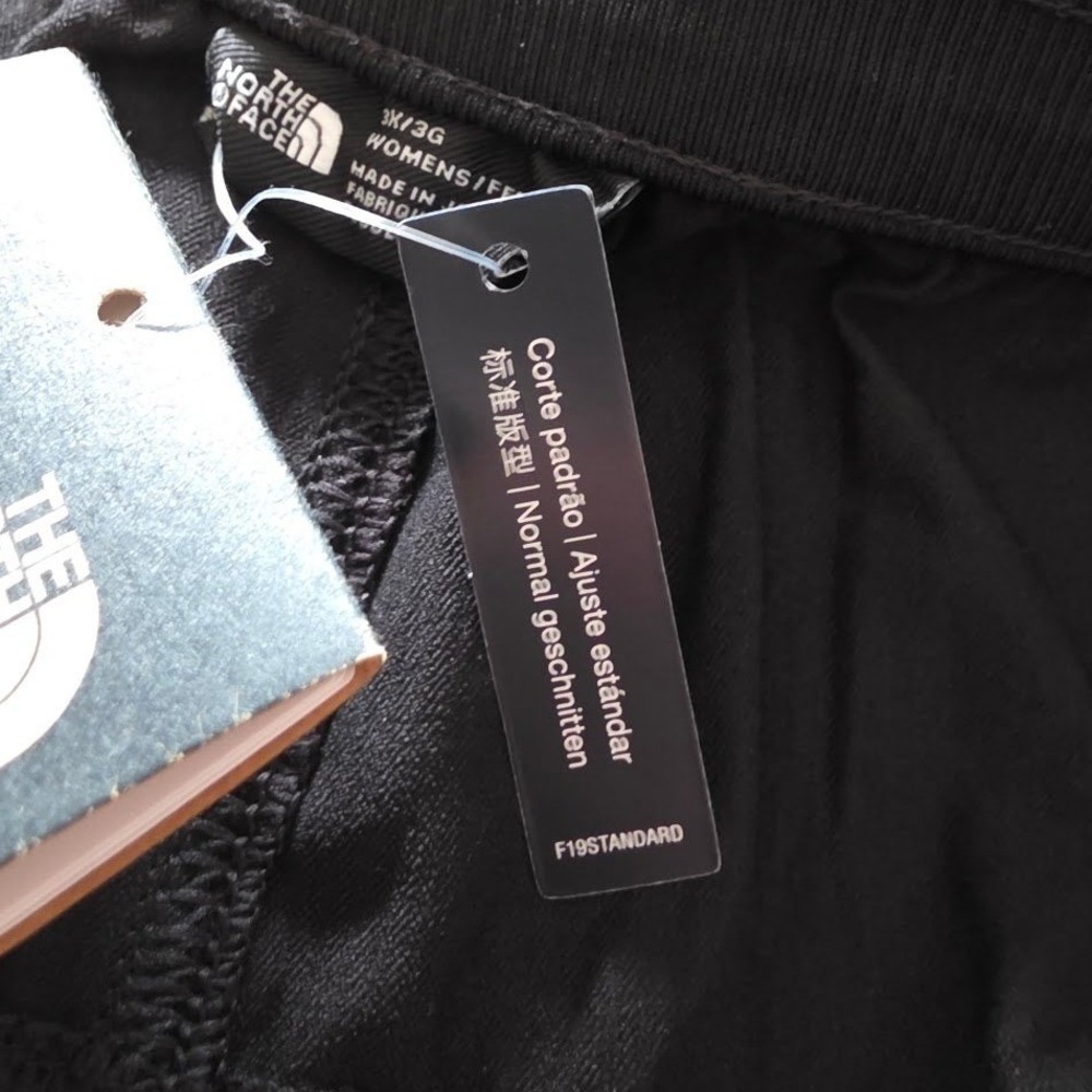 The North Face Aphrodite Pant Plus Black Ruched Hiking Pants NF0A4AS8 3X Regular - Picture 4 of 9